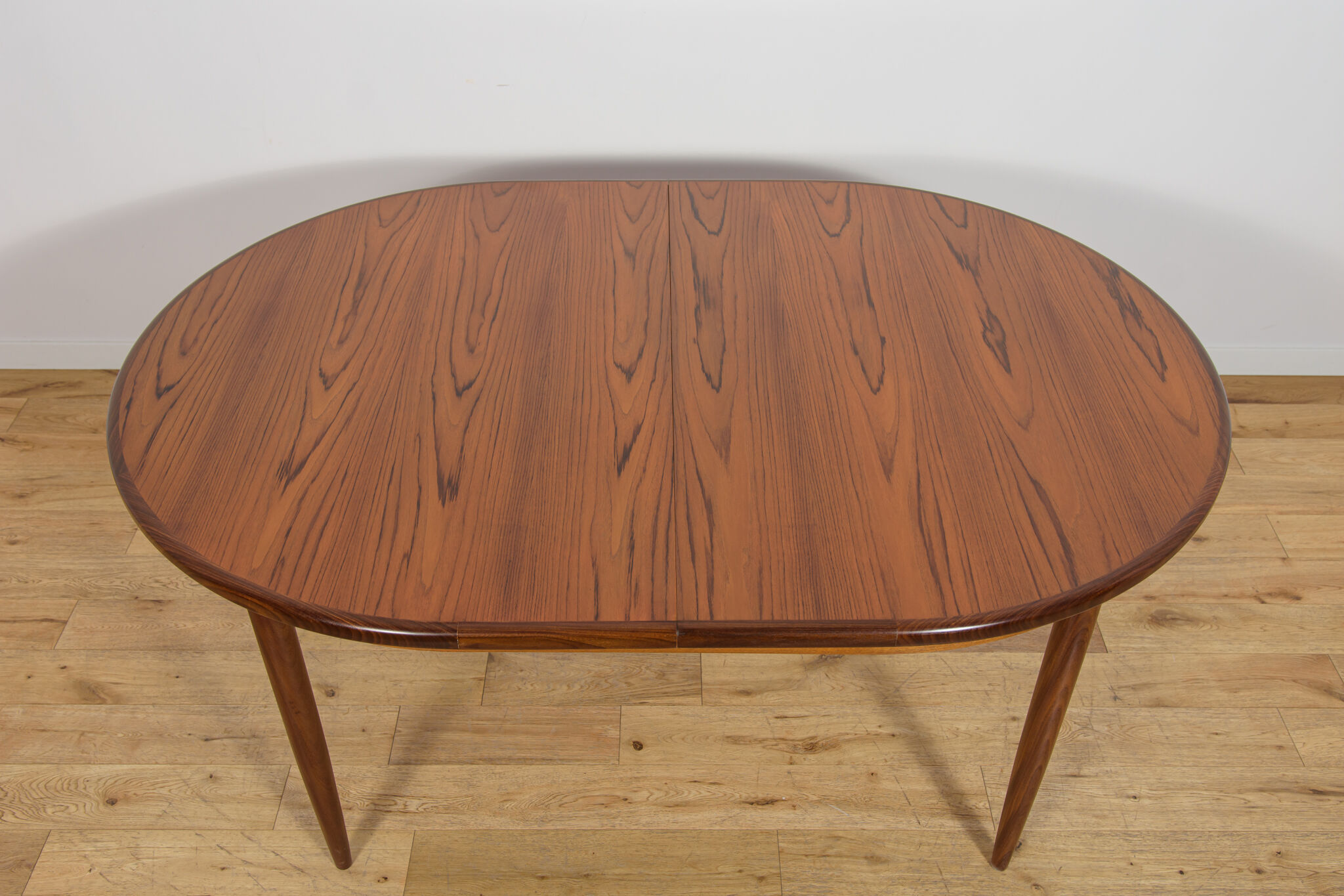 Mid-Century Oval Teak Extending Dining Table from G-Plan, United Kingdom, 1960s