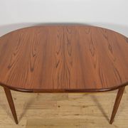 Mid-Century Oval Teak Extending Dining Table from G-Plan, United Kingdom, 1960s