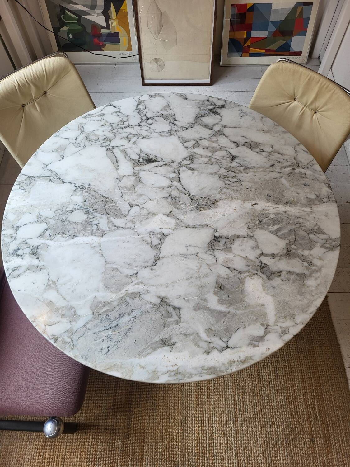 Osvaldo Borsani marble dining table