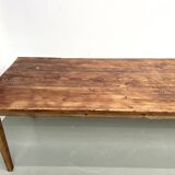 Very large solid pine farmhouse table