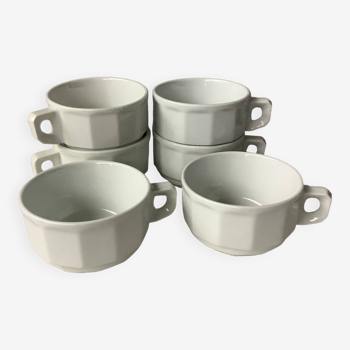 Apilco style bistro cups - breakfast cups