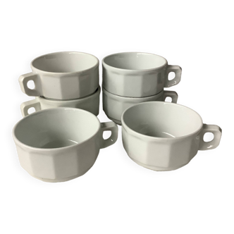 Apilco style bistro cups - breakfast cups