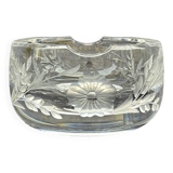 Cendrier en cristal gravé de Saint-Louis édition du 225ᵉ anniversaire, 1992