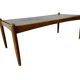 Vintage brutalist coffee table / Eric Merthen coffee table
