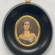 Miniature portrait of a woman