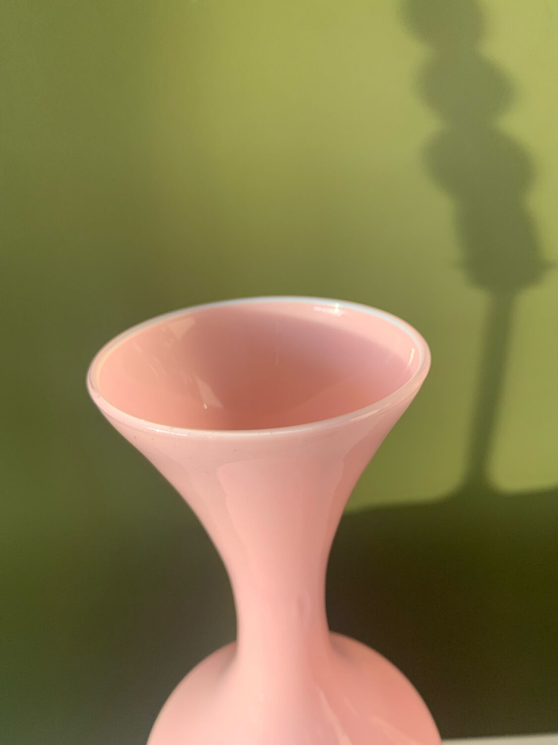 Vase opaline