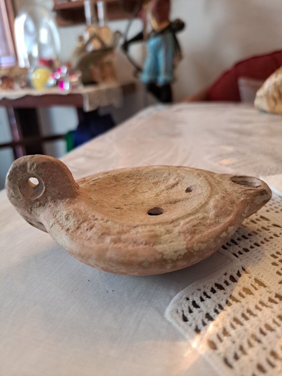 Roman oil lamp