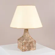 Vintage sculptural ceramic lamp, France, Mid-century, around 1960