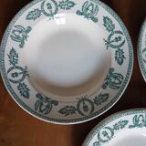 5 hollow plates Givors