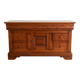 Traditional solid wood TV cabinet