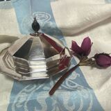 Gainsborough stamped silver plated butter dish