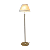 Portuguese solid brass floor lamp, 1970s