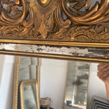 Large old mirror mercury 170x100cm
