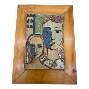 Céramique murale du