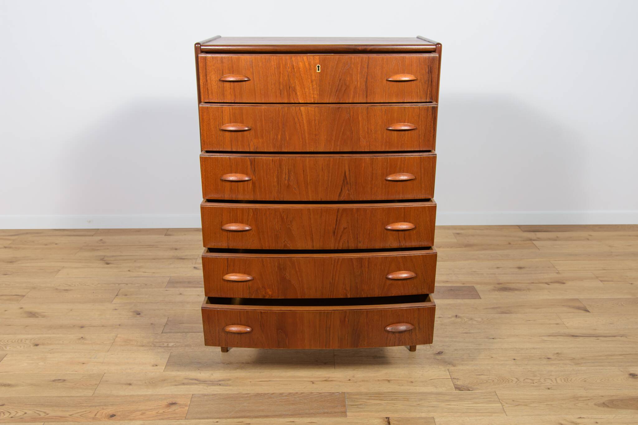 Mid-Century Teak Dresser, Denmark, 1960s