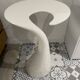 70s pedestal table