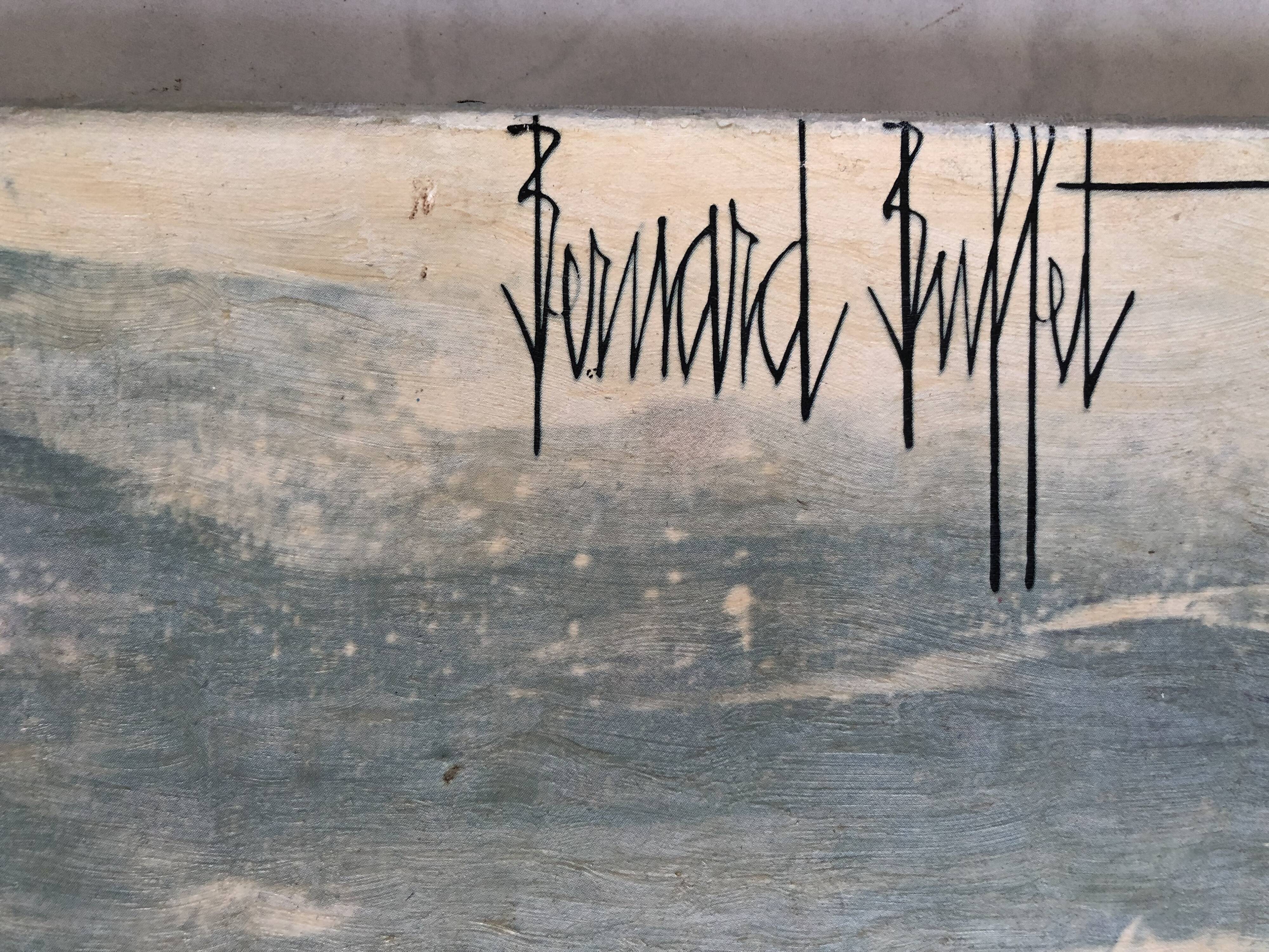 Painting: oil on canvas reproduction by Bernard Buffet