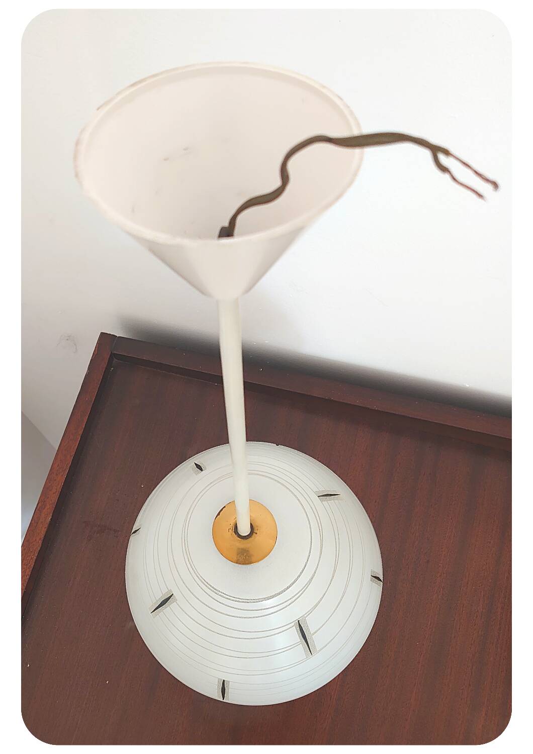 Suspension en verre