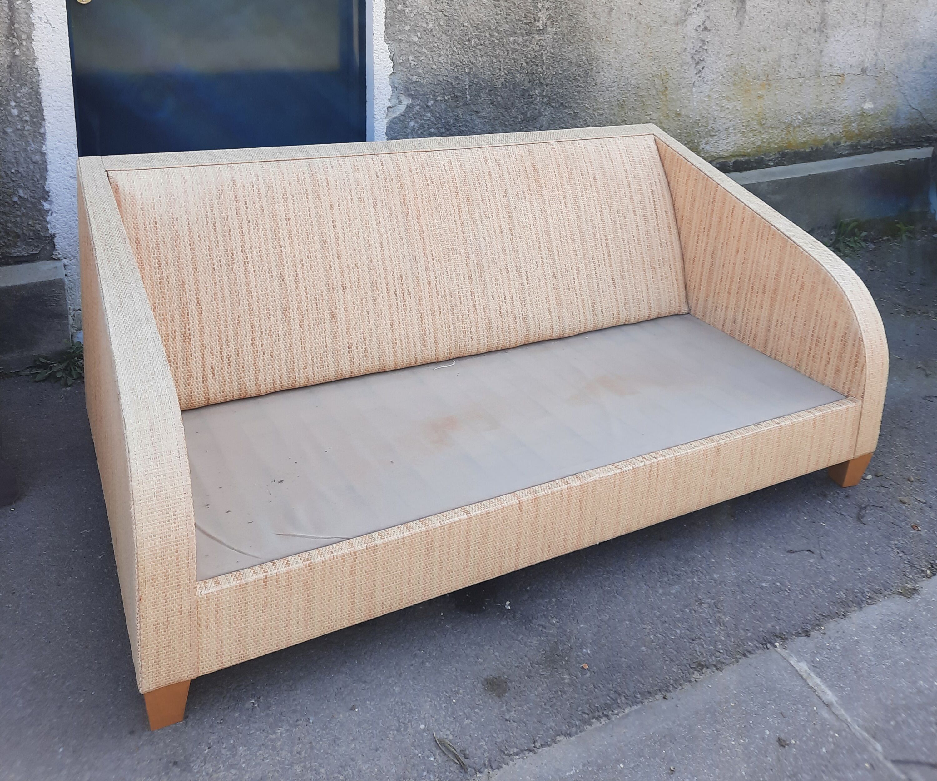 Yamakado hiroyuki sofa in woven wicker