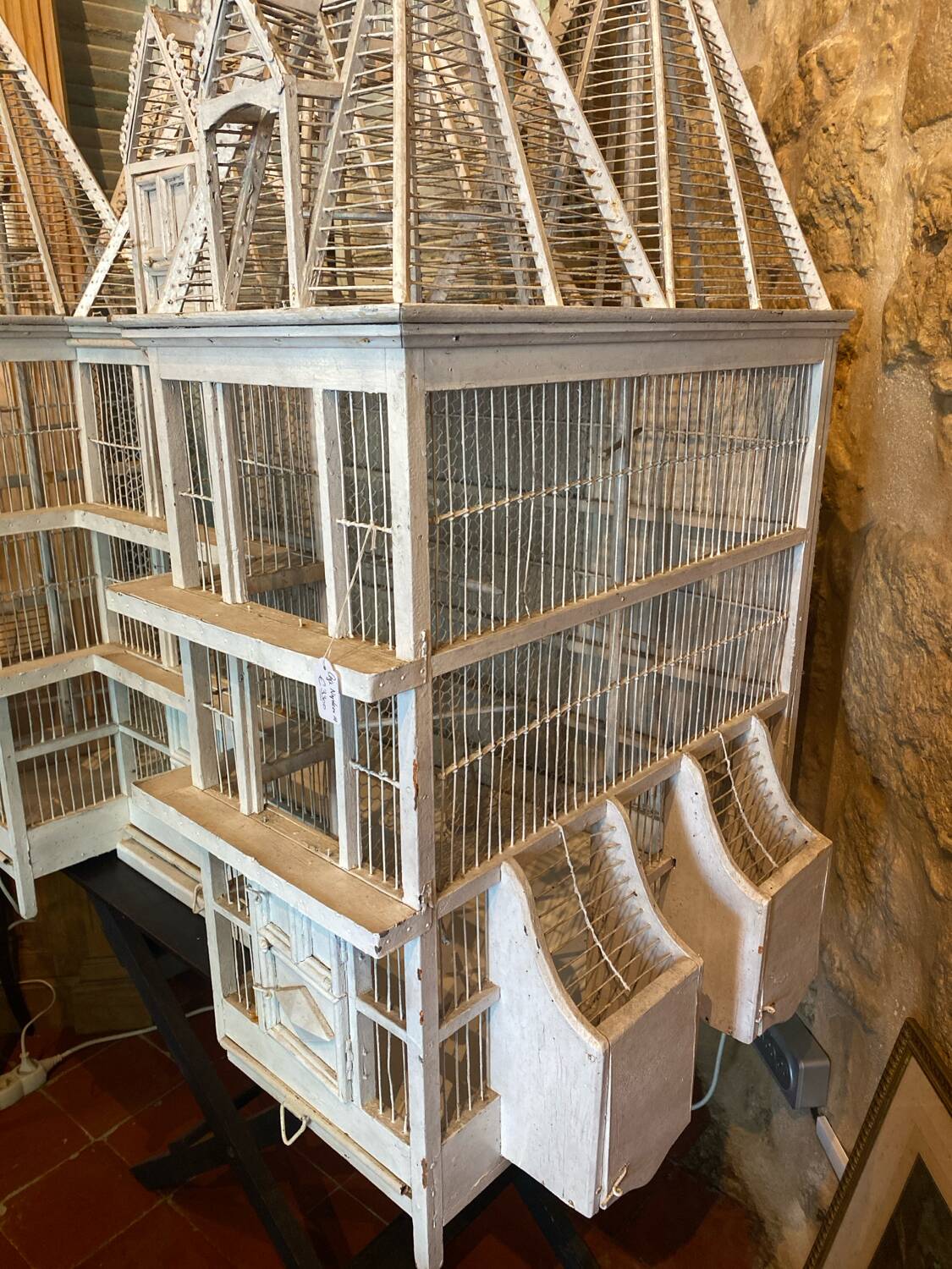 Large old cage