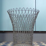 Old mesh paper basket