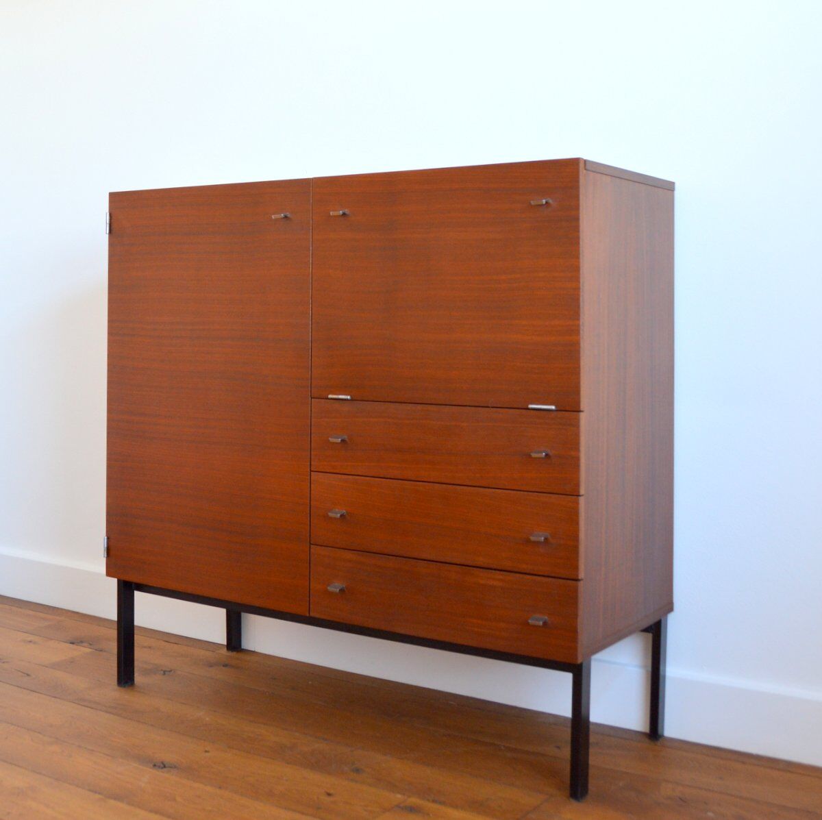Storage cabinet / Bar / Secretary Pierre Guariche for Meurop Belgium 1960s
