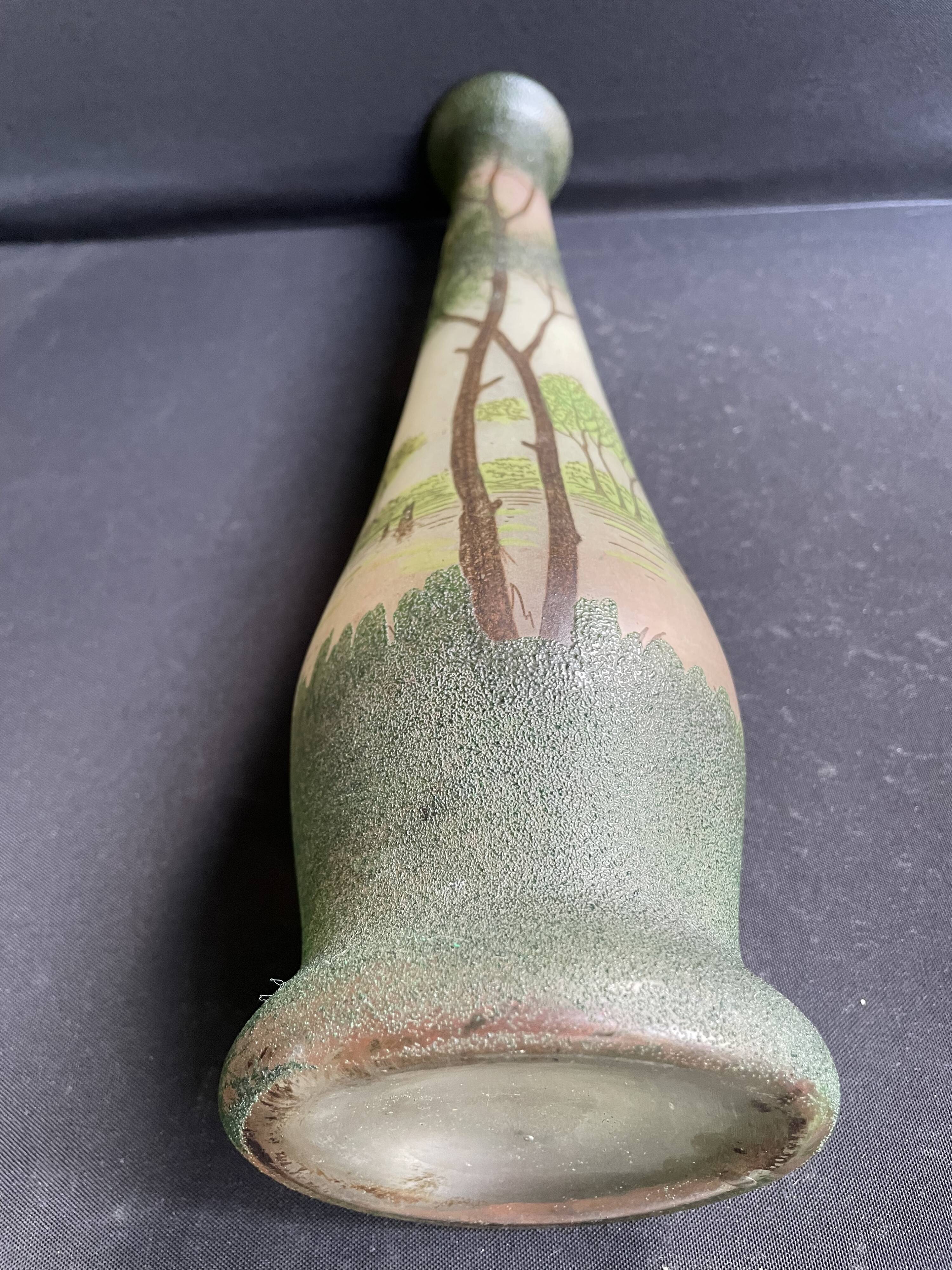 Vase - François Théodore Legras (1839-1916)