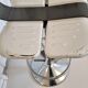 Pair of bar stool 70s brand signed brand mirima