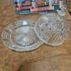 Antique glass cheese dome