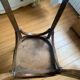 Série de 4 chaises bistrot "Bandeau" en hêtre courbé, style Thonet – 1