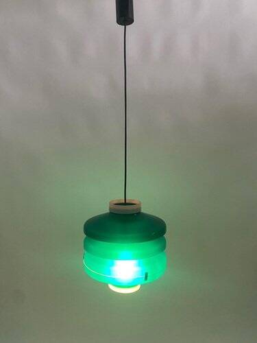 Italian Pendant Lamp in the style of Stilnovo, 1950s