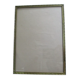 Vintage brass wall frame