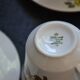 6 floral cups and saucers Bavaria West Germany