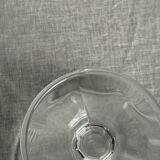 Set of 10 small vintage glass ice cream bowls.