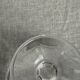 Set of 10 small vintage glass ice cream bowls.