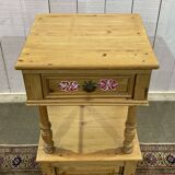 Early 20th century fir bedside table