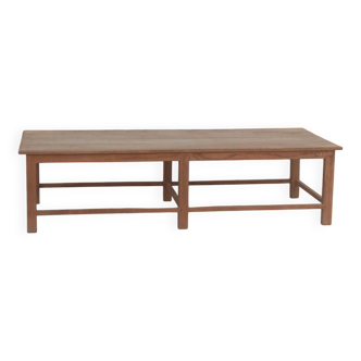 Old Indian Bench in Old Teak Original Part