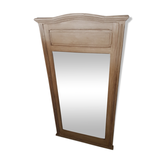 Louis XVI style patinated mirror