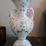Moustiers Vase Signed.