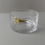 Argent Metal Silver-Plated Art Deco Lidded Box with Spoon, Italian 1930s Table Decor