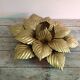 Flower metal sconce