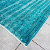 Vintage Turkish Floral Rug skuv675