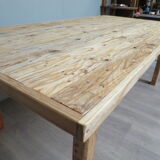 large rustic farmhouse table
