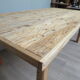 large rustic farmhouse table