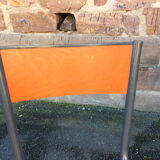 4 industrial school chairs Mullca