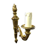 Wall lamp 1 louis XVI style copper