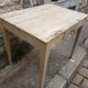 Table de ferme à tiroir