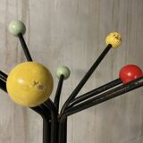 50s ball coat rack