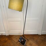 Floor lamp review holder