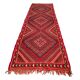 Vintage moroccan Kilim Runner , 295 x 86 cm